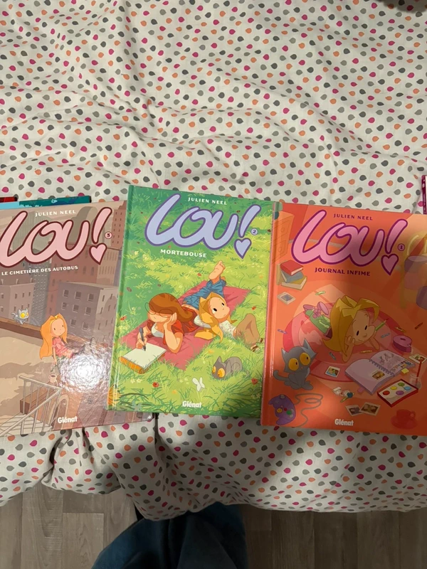 Lot 6 BD Lou ! tomes 1 à 6 – Julien Neel – Glénat