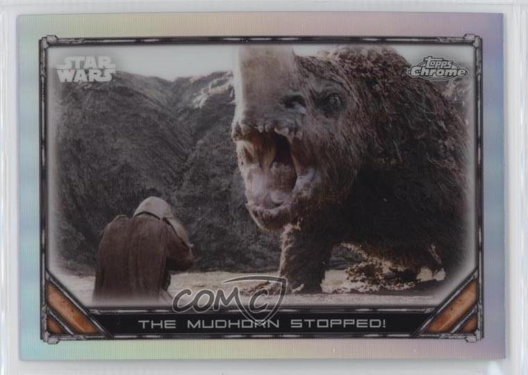 2022 Topps Chrome Star Wars The Mandalorian Beskar Edition rifrattore #S1-11 6ts
