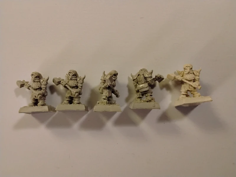 Fenryll dwarves x5