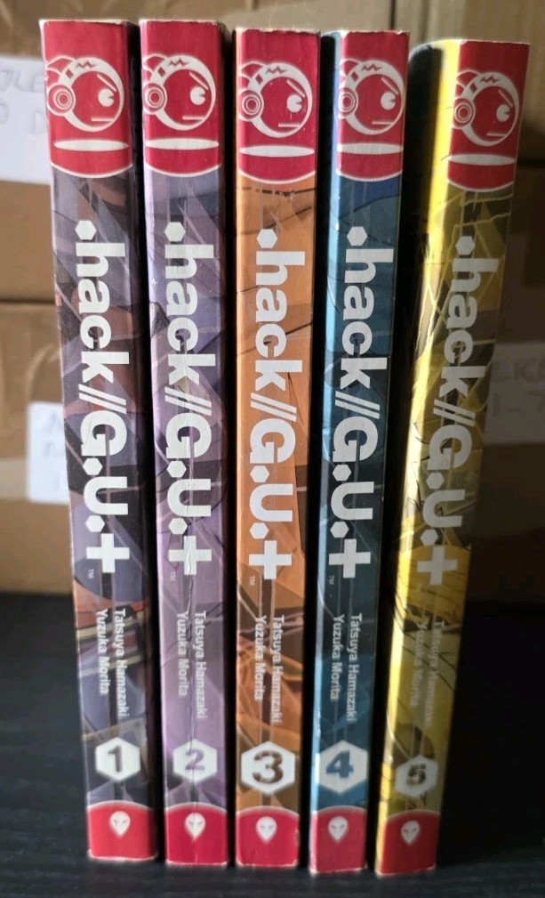 Manga .Hack   G.U.+ Vol 1-5 English Volumes Tokyopop GU