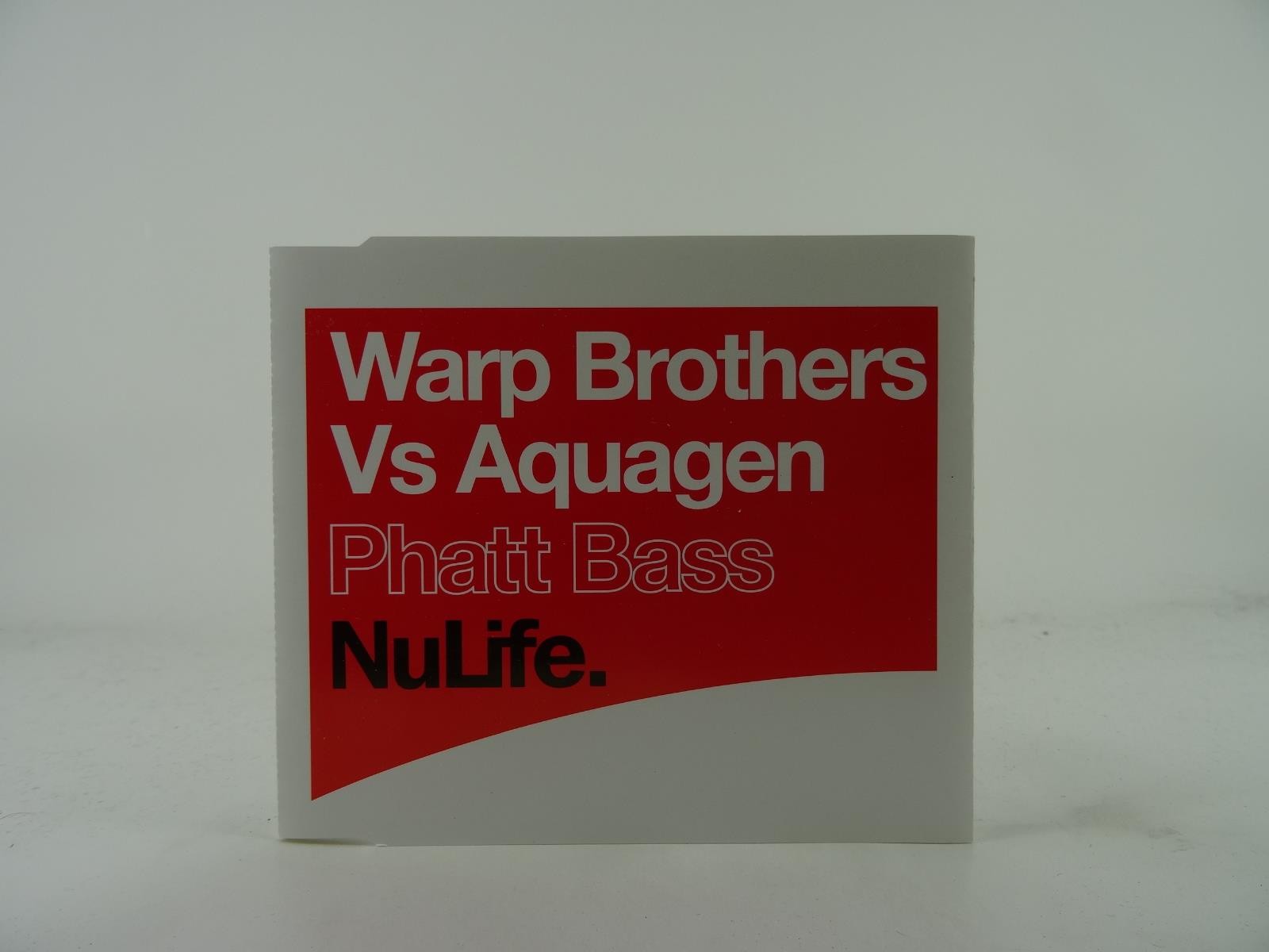 WARP BROTHERS VS AQUAGEN PHATT BASS (B30) 3 Track CD Single including Picture Sl