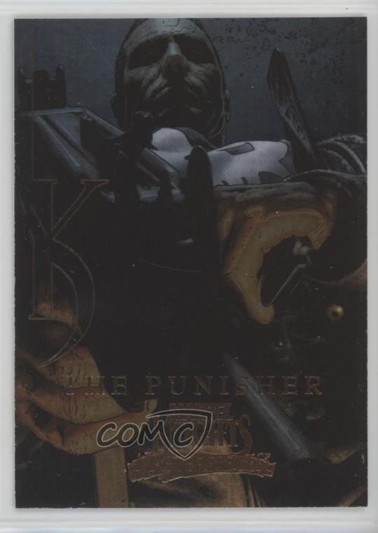 2008 Fleer Marvel Masterpieces Serie 3 Marvel Knights Il Punitore #MK9 p1l