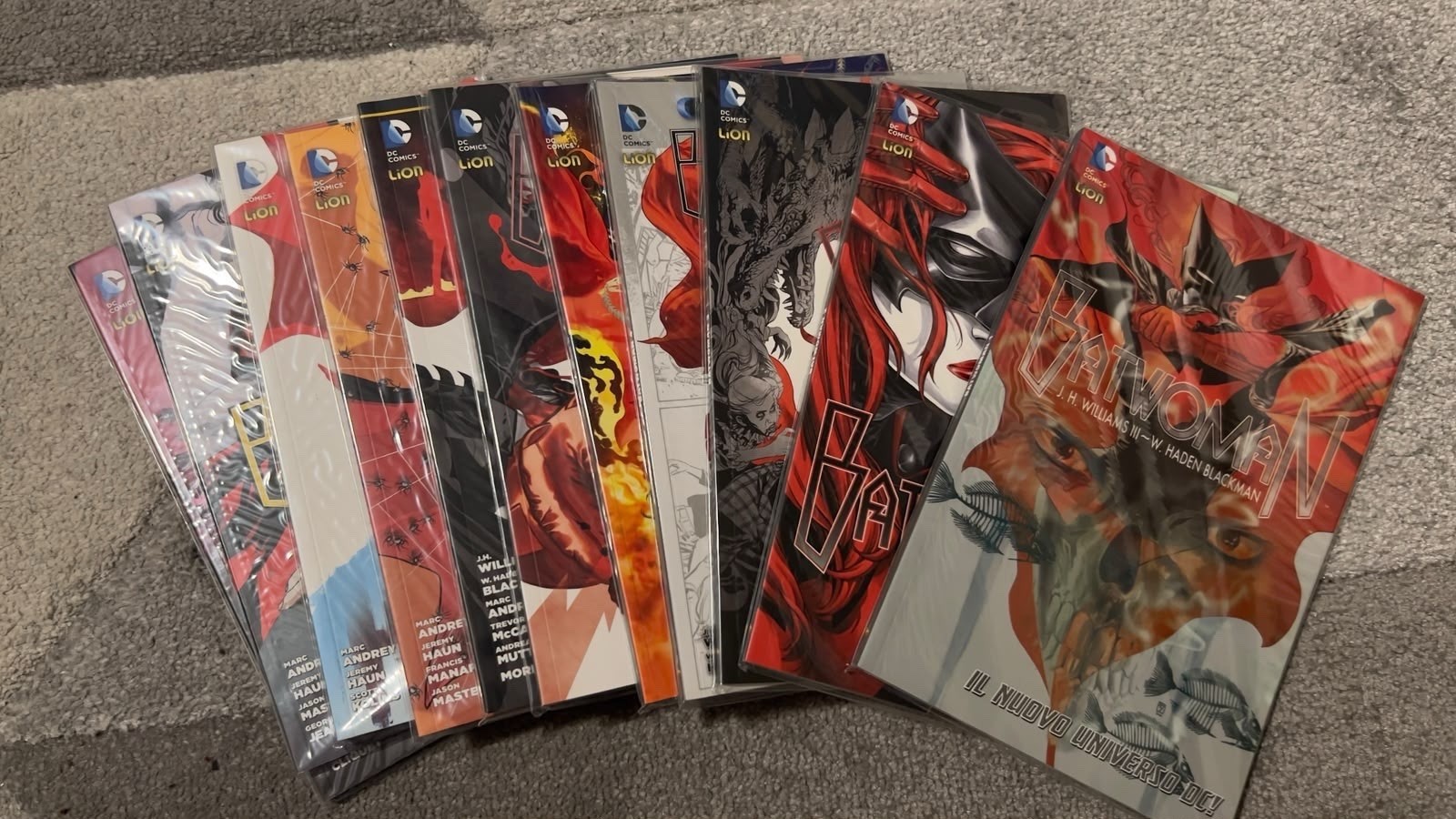 Batwoman 1/11 serie completa DC Comics Lion 2012