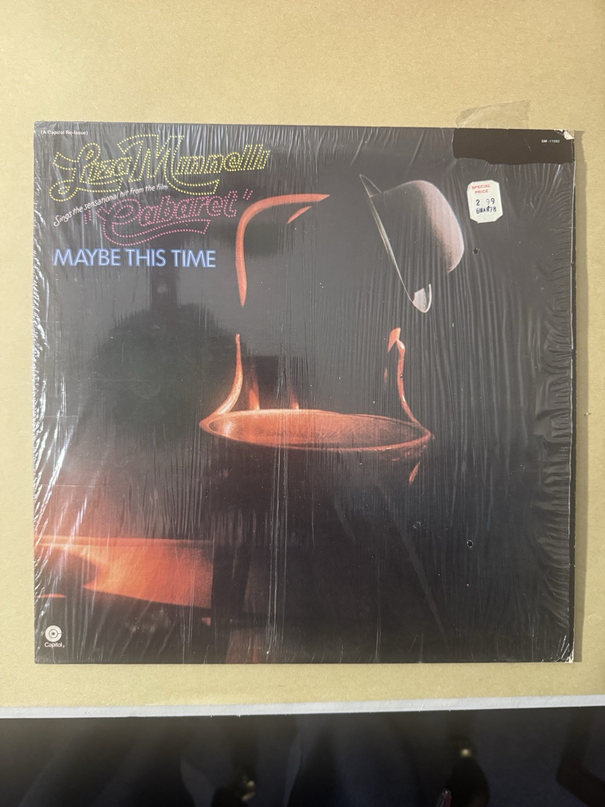 Liza Minnelli Maybe This Time Vinyl LP Capitol Reissue SM-11080 Cabaret Shrink