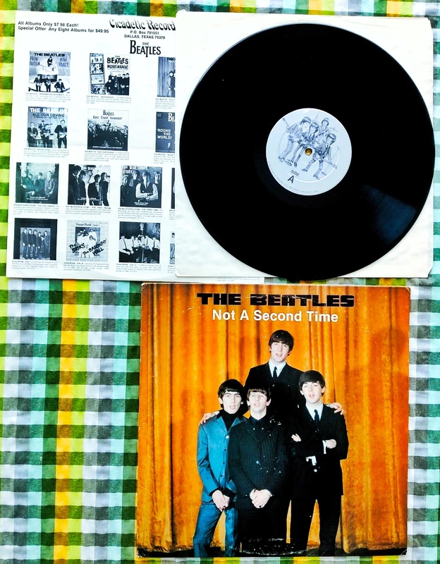 Beatles Not A Second Time Vinile Originale Prima Stampa USA 1986 Raro!