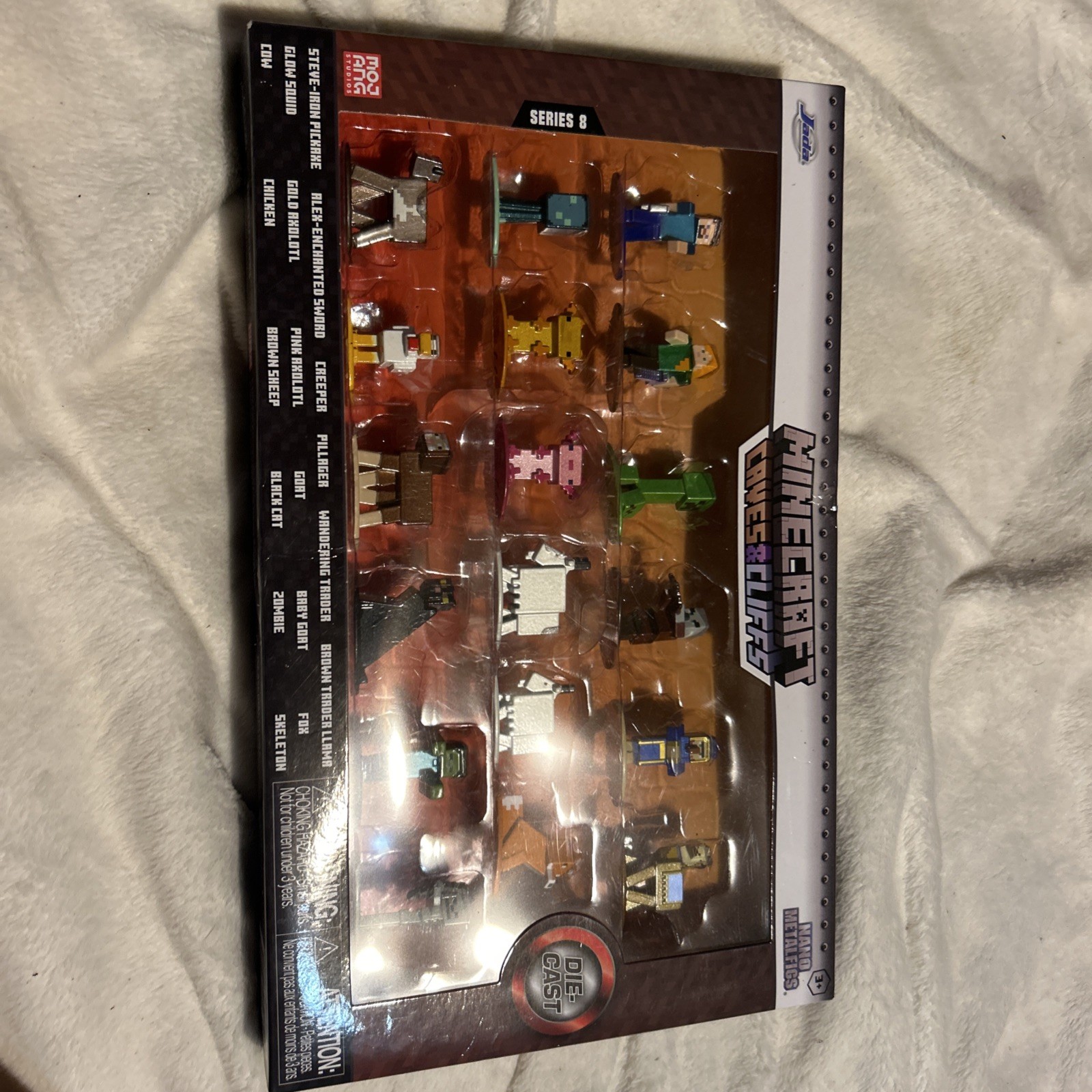 18pc MINECRAFT (2025) Nano Metalfigs ~Series 12~Die Cast Figures NEW