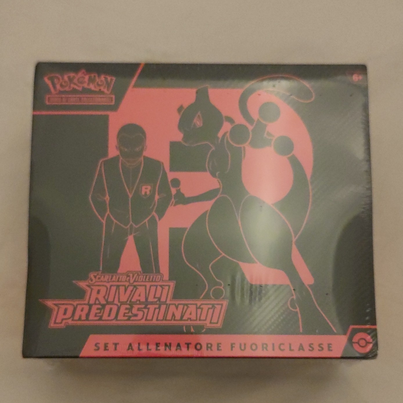 Pokémon TCG Set Allenatore Fuoriclasse Scarlatto e Violetto Rivali Predestinati