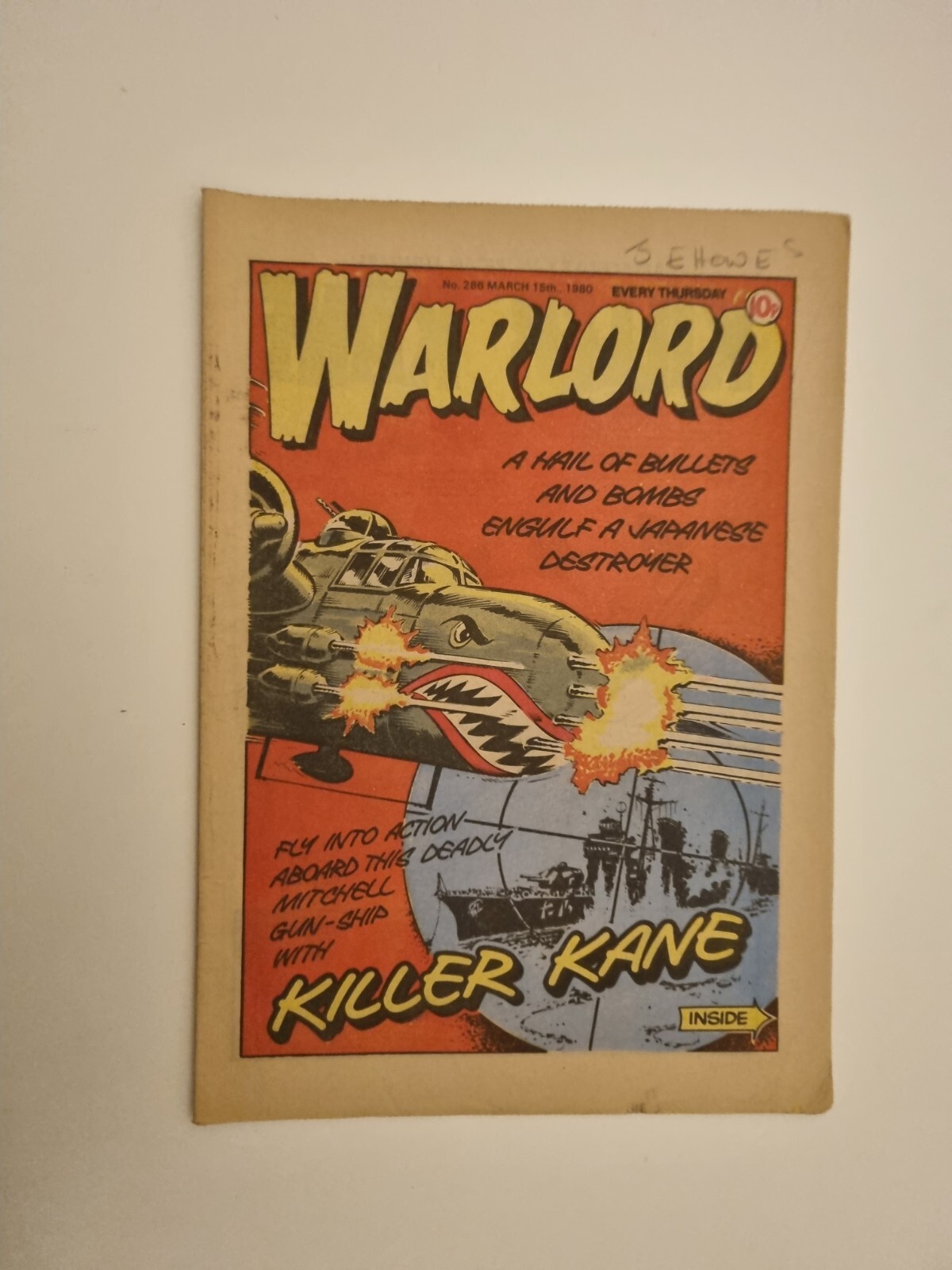 Warlord and Bullet Comic No 286 - 15th March 1980