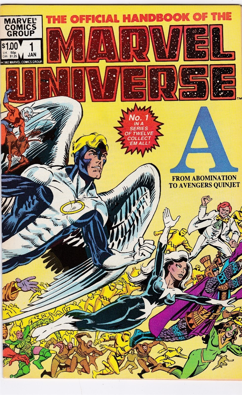 MARVEL UNIVERSE #1 JANUARY 1983! NEAR MINT CONDITION! MARVEL CLASSIC!!