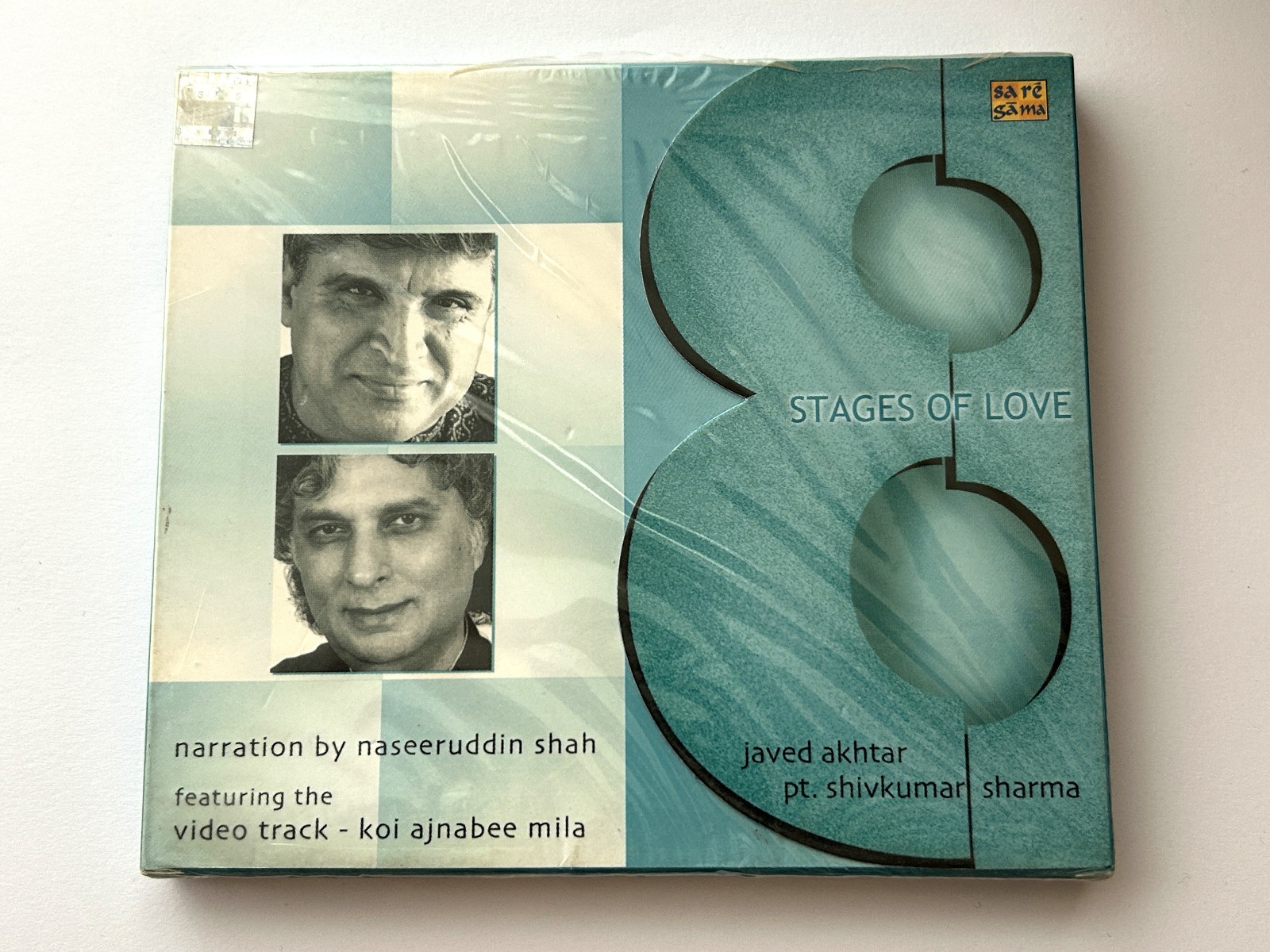 Eight Stages Of Love (CD 2006) Pt Shivkumar Sharma Javed Akhtar NEW/SEALED