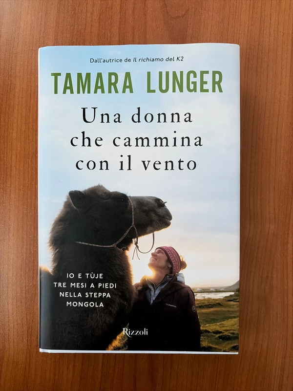 Una donna che cammina con il vento - Tamara Lunger