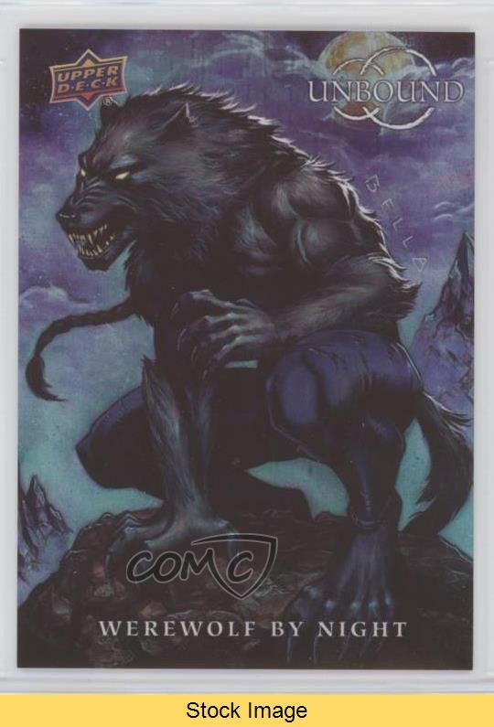 2024 Upper Deck Marvel Unbound Year 4 Rainbow Foil Werewolf by Night READ 10sl