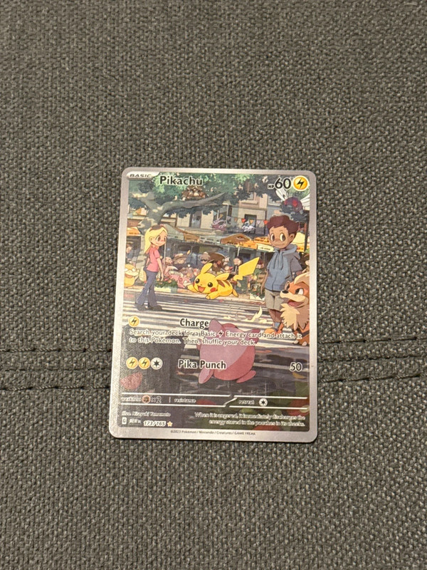Pikachu 151 mew173-165