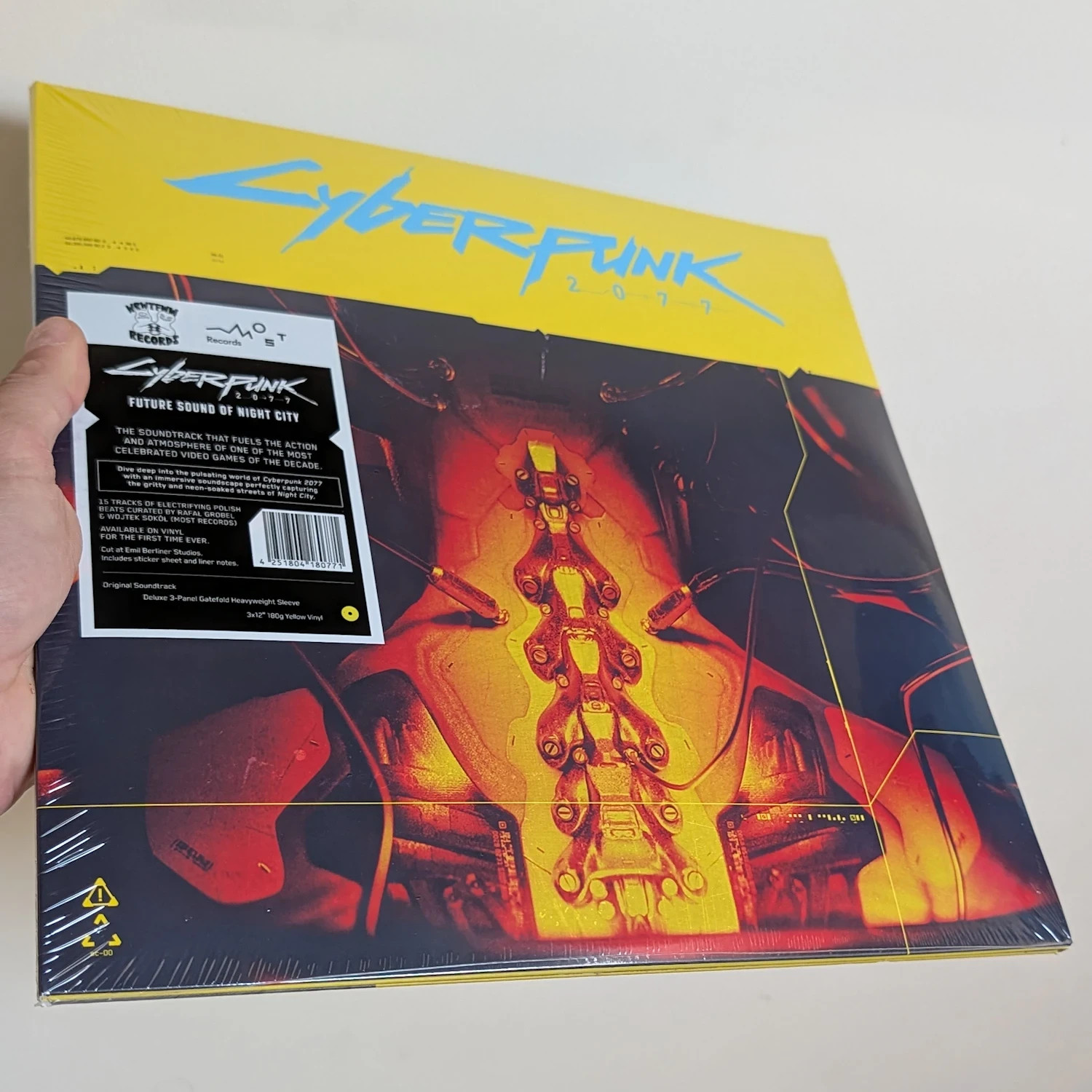 CYBERPUNK 2077: Future Sound of Night City [3xLP] Soundtrack *SEALED*! YELLOW