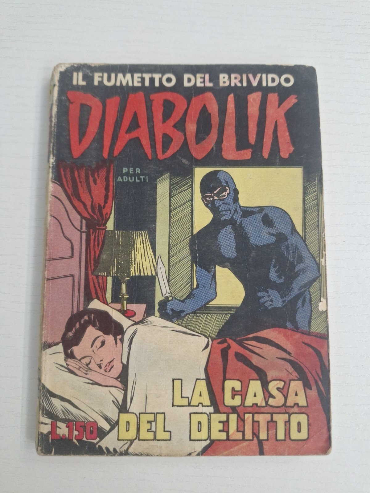 DIABOLIK N. 12 LA CASA DEL DELITTO 1963