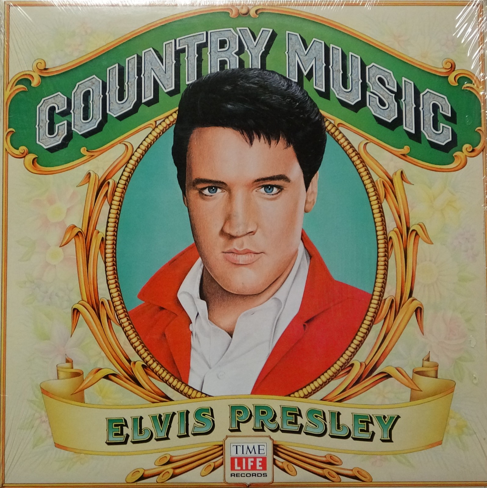 Elvis Presley Country Music 1981 Time Life Rock N Roll LP Ultrasonic Cleaned