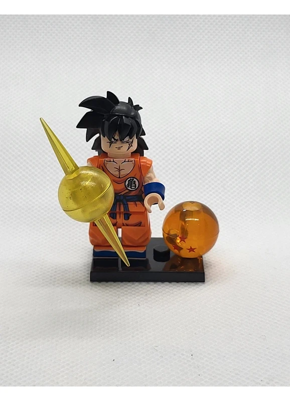 Figurine type lego - Dragon Ball Z - Yamcha (Lego-style Figure - DBZ - Yamcha)