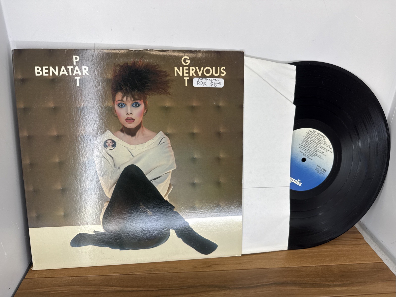 Pat Benatar Get Nervous Vinyl Album 1982 Chrysalis Records ROCK LP
