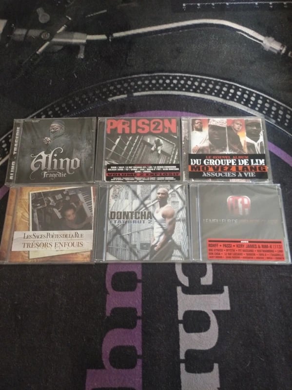 💎Lot 6 CDs Rap Français/ Neufs scellés