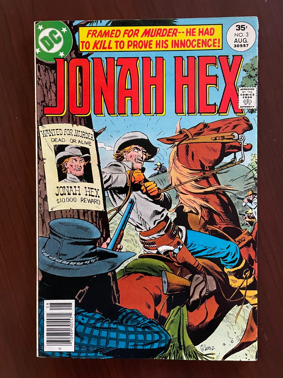 Jonah Hex #3 (DC Comics 1977) Western Bronze Age Wild West 8,5 ottime condizioni+