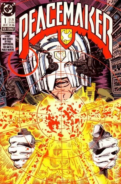 Peacemaker #1 VF- 7.5 1988 Immagine Stock