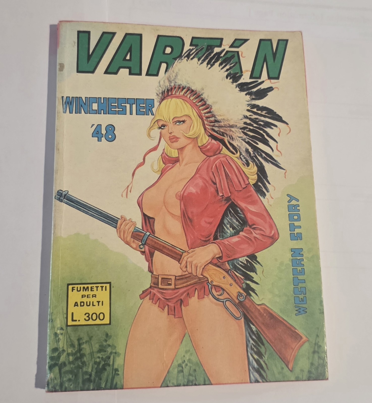 Fumetto erotico Vartan Winchester 48 N 149 Anno IV 1975 Furio Viano Editore