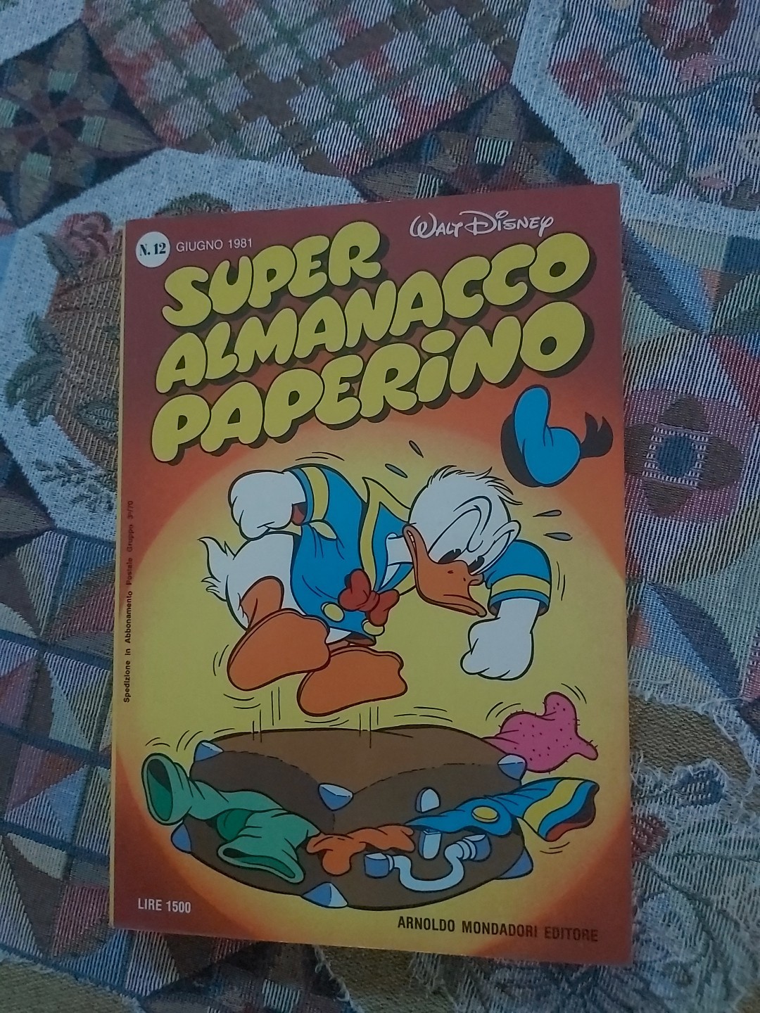 Walt Disney Super Almanacco Paperino N. 12 Del 1981 Seconda Serie