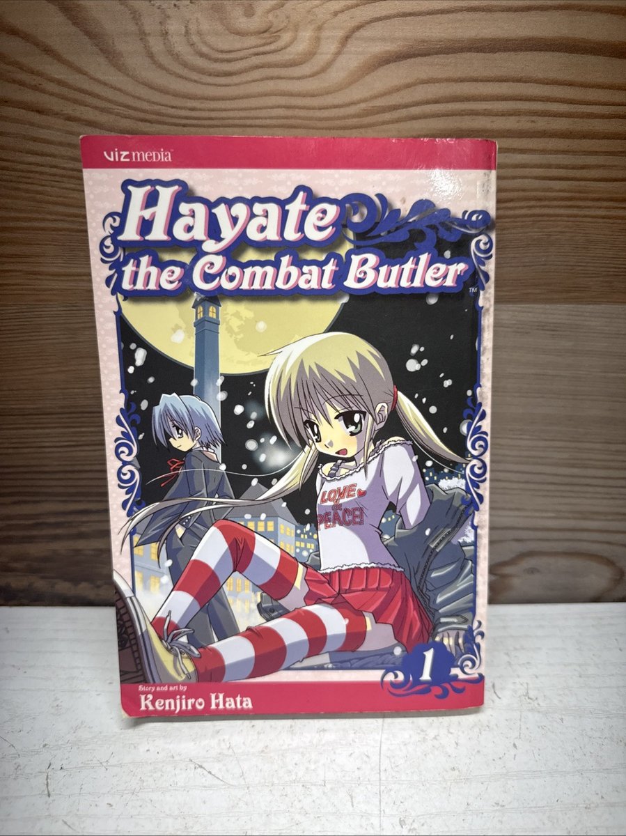 Hayate il maggiordomo da combattimento vol. 1 Manga TPB Inglese Kenjiro Hata VIZ
