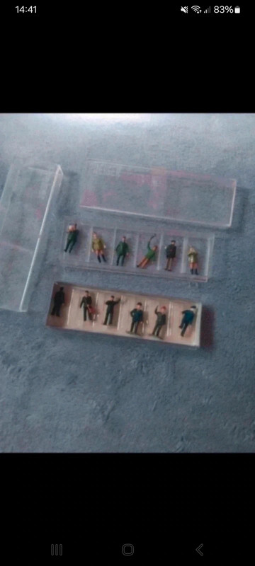 Figurines Preiser miniatures HO