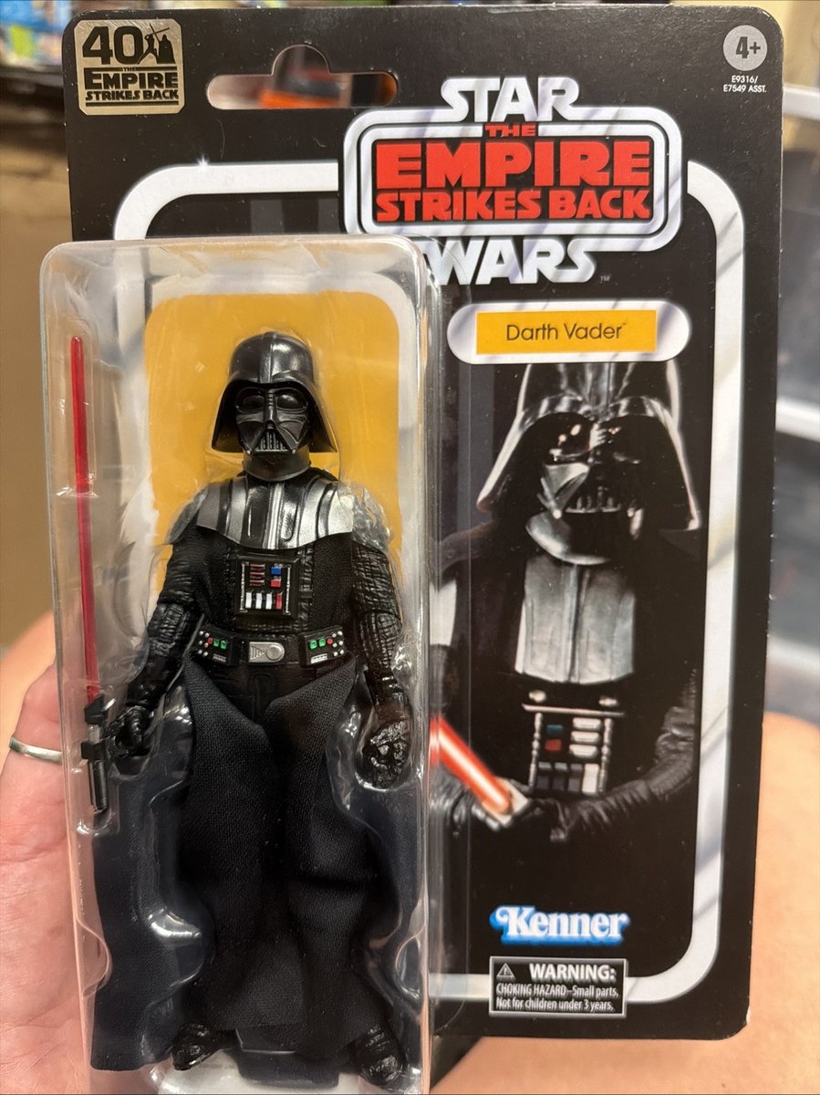 Darth Vader Star Wars Serie Nera 40° Anniversario Impero Colpisce Ancora