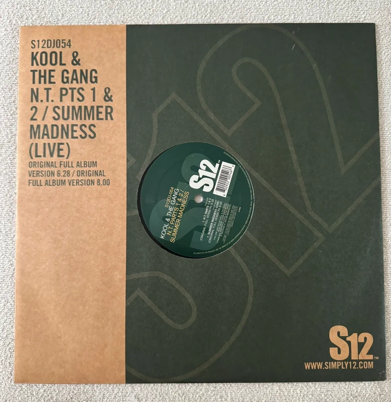 Vinyl - Kool & The Gang - N.T pts 1 & 2 / Summer Madness (live)