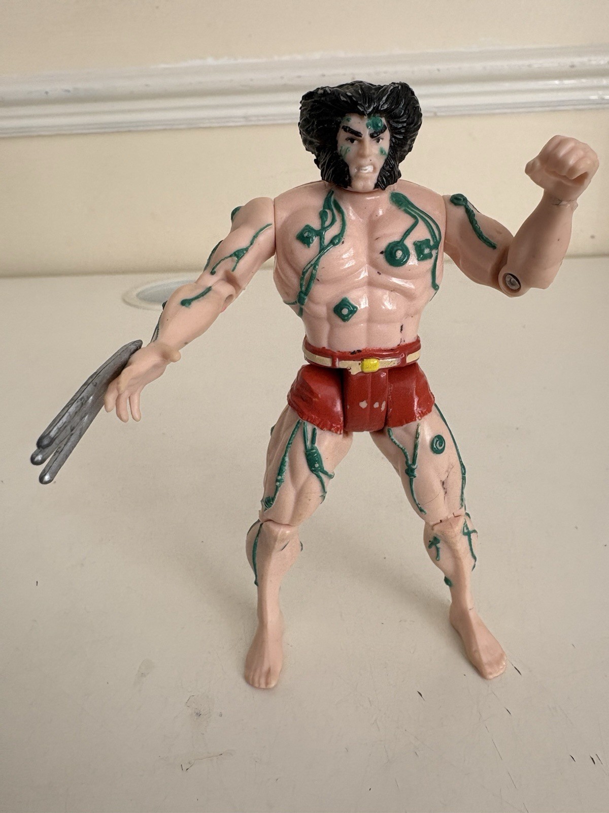 Marvel The Uncanny X Men Weapon X Wolverine 5" Figura Toybiz 1992