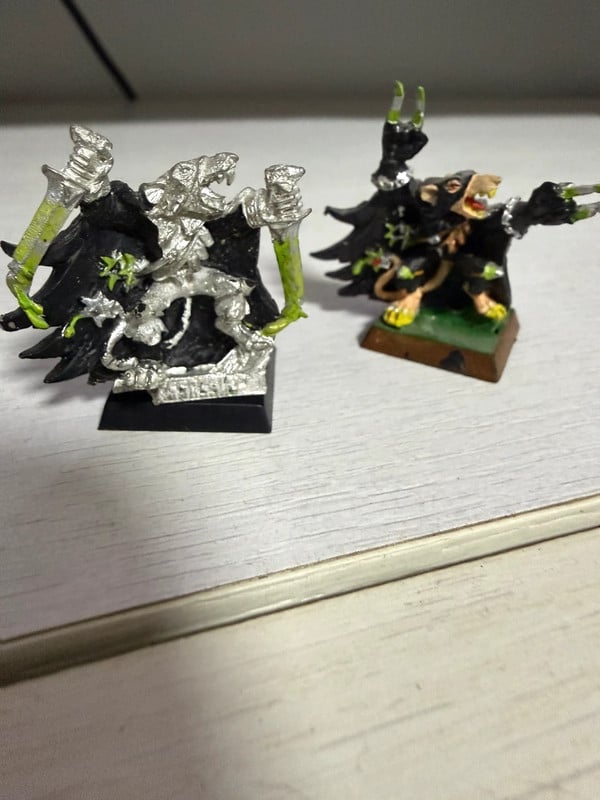 Asesinos Skaven Metal OOP – Warhammer Fantasy / Old World
