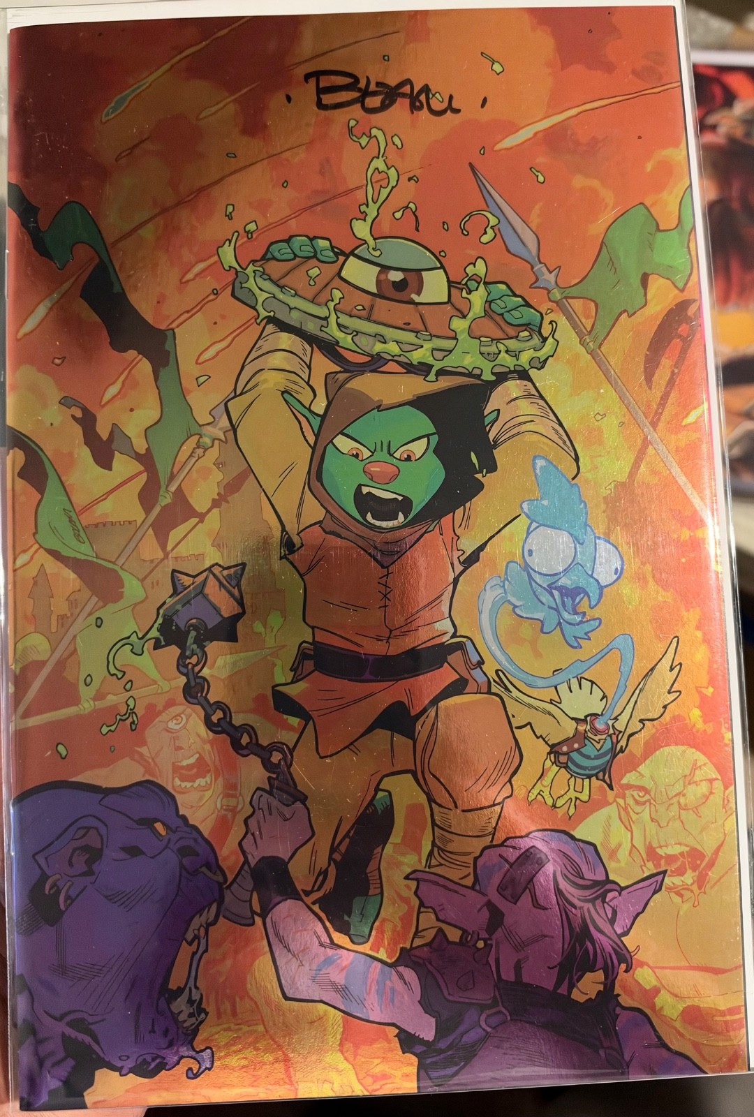 D'Orc #6 SDCC 2026 RAJ90027 Foil Signed Brett Bean COA Image Comics