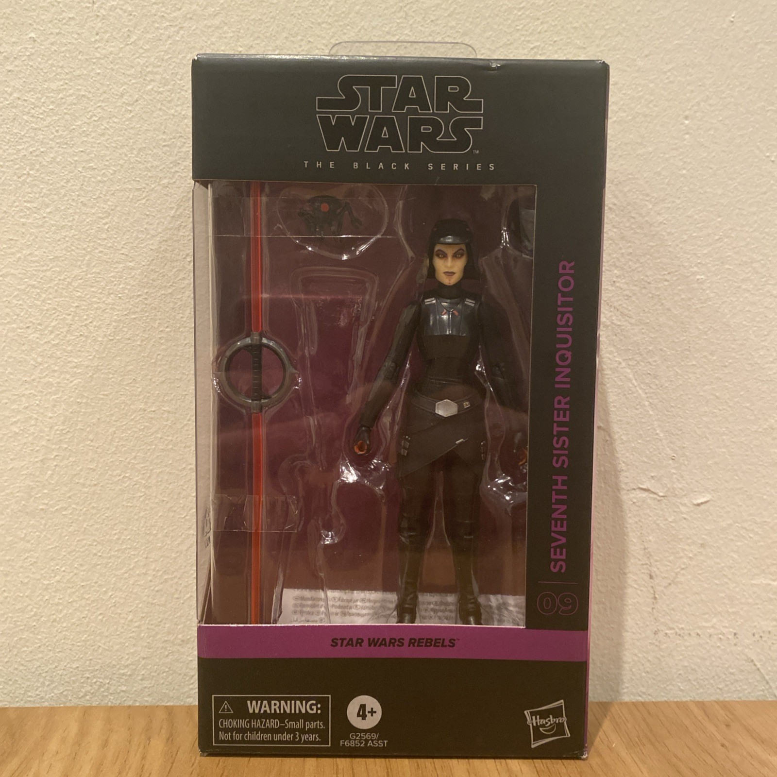 Star Wars Black Series Rebels Seventh Sister Inquisitor Figure Read Description