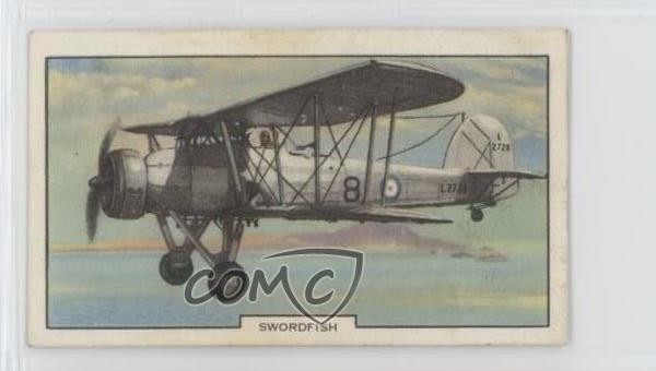 1939 Gallaher Aeroplanes tabacco pesce spada #29 0n8