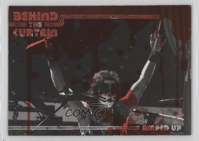 2009 Press Pass KISS 360 Blood-Sputitting Eric Singer amplificato #31 d8k
