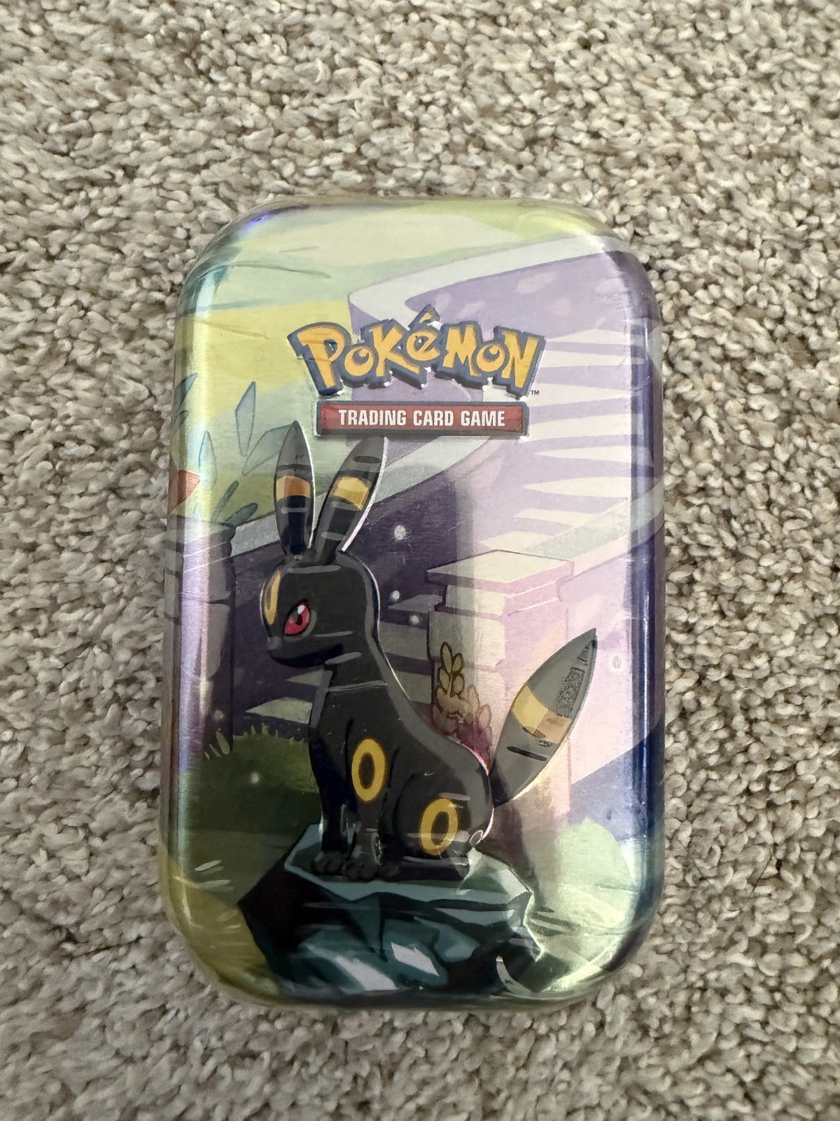 Prismatic Evolutions Mini Tin - Umbreon Art - 2 Packs - Pokémon TCG - Sealed