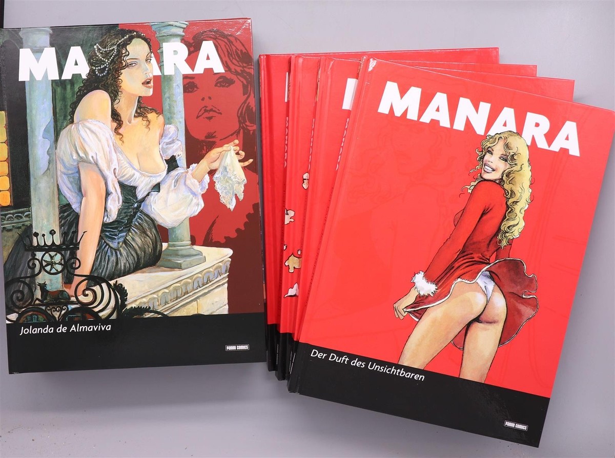 Manara Selezione HC Avventura Erotica Fumetti Album Panini