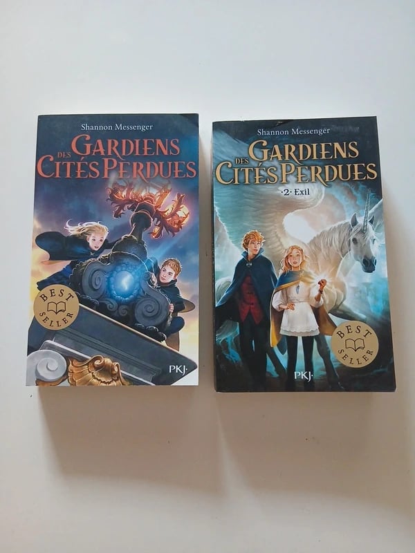 Lot 2 livres 📚 Gardiens des Cités perdues