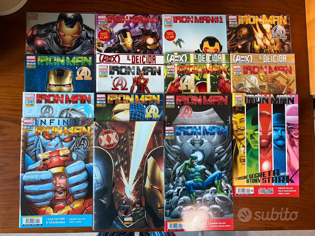 Iron Man Marvel NOW 1-12 + 3 Variant – 15 fumetti