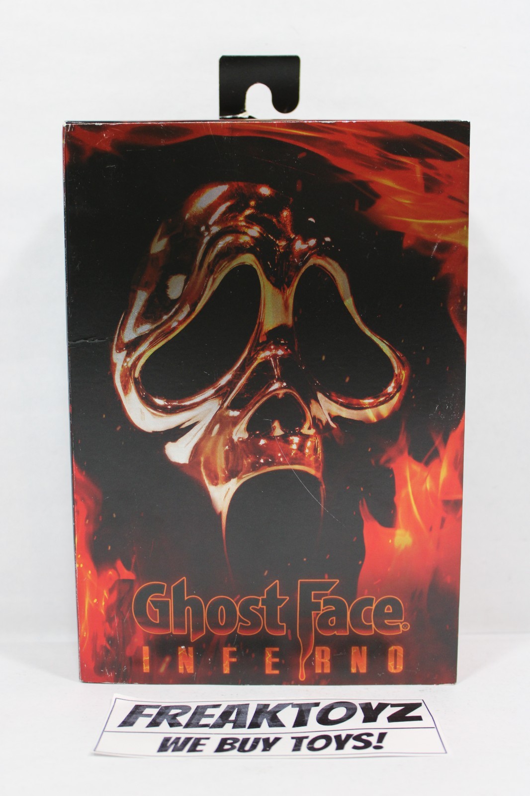 NECA Scream Ultimate Ghost Face Inferno, lievi danni alla scatola