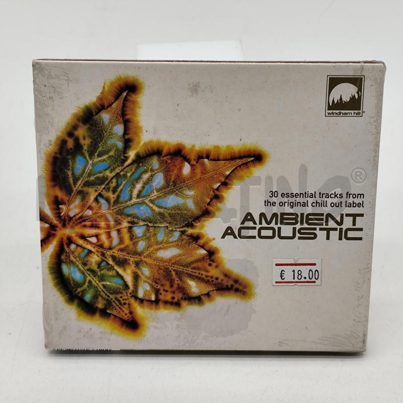 AMBIENT ACOUSTIC 30 ESSENTIAL TRACK THE ORIGINAL CHILL OUT LABEL CD MUSICALE