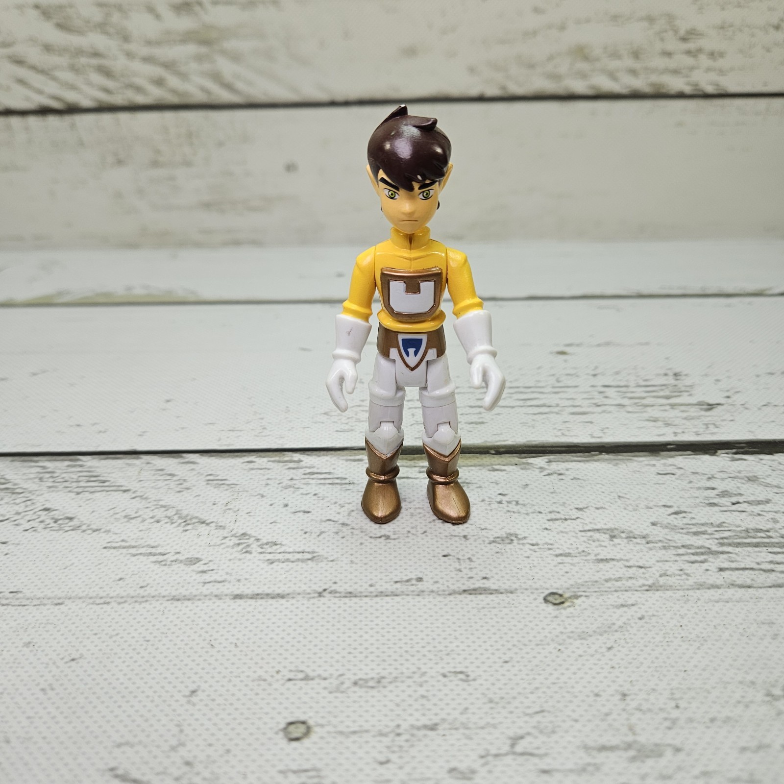 Modellino Bandai Ben 10 Ben Tennyson Battle Version 2008 regolabile 3,5"