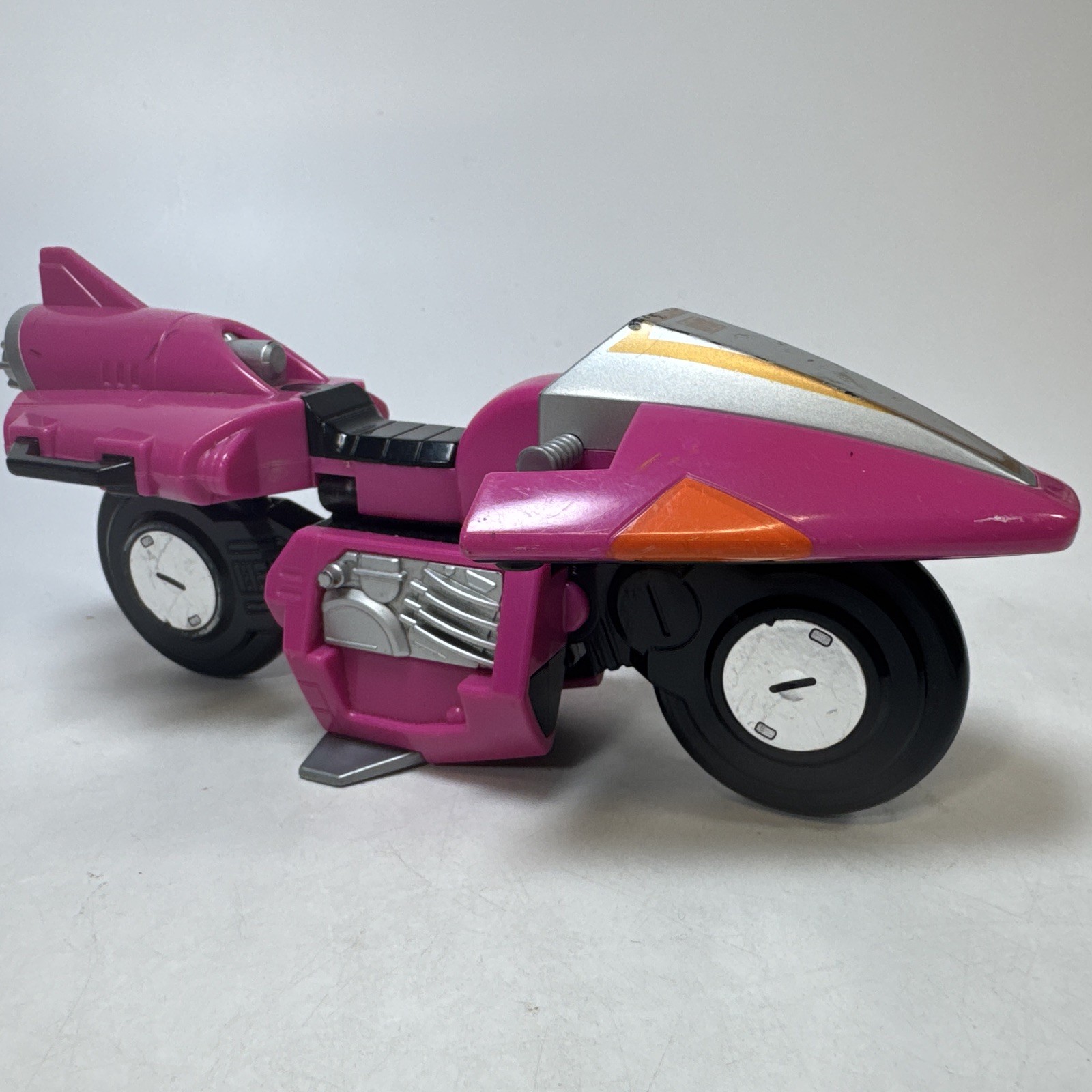 Bici Bandai Power Rangers Turbo Pink Ranger Wind Chaser 1997 funzionante