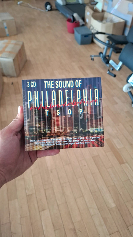 CD The Sound of Philadelphia TSOP Caixa com 3 CDs Novo e Selado