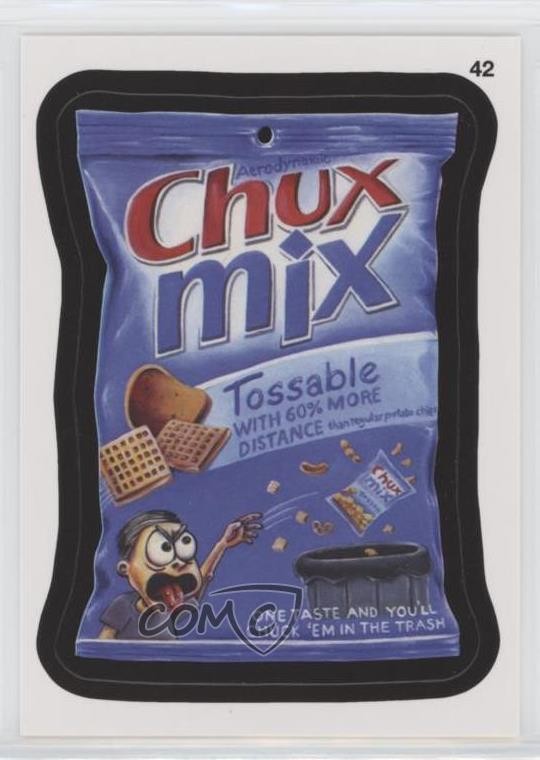 Pacchetti Topps Wacky 2013 tutti nuovi serie 10 Chux Mix #42 1i7