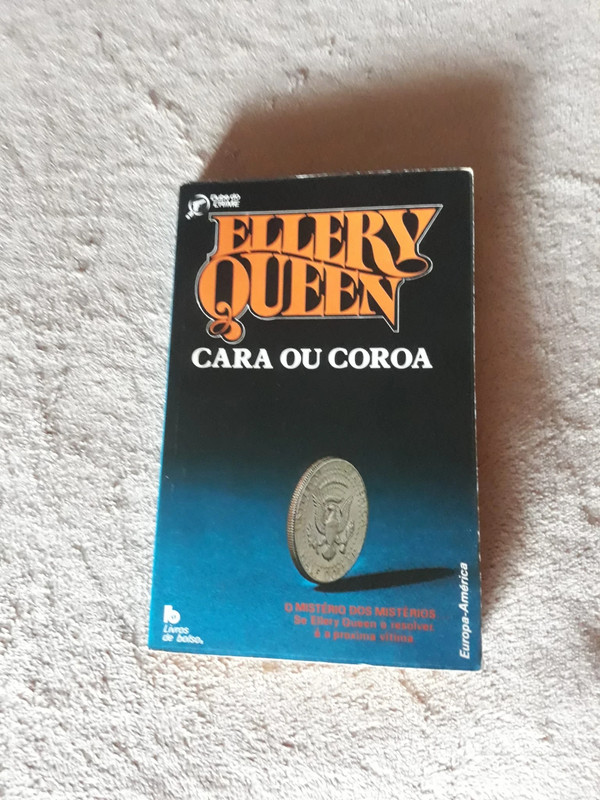 Livro Cara ou Coroa de Ellery Queen