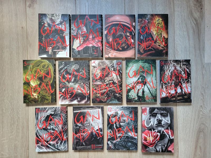 Manga Gannibal intégrale avec tome 13 collector