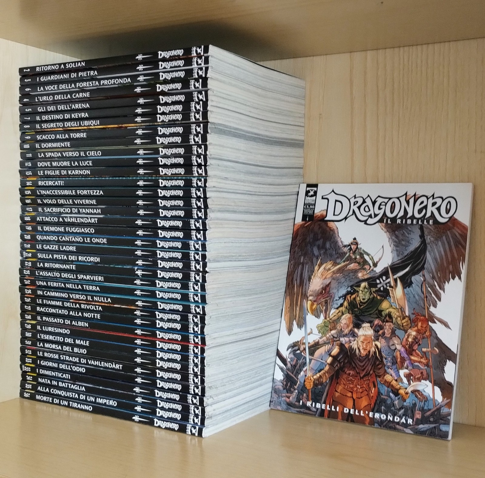Dragonero Il Ribelle 1/36 + bis 21/33 più che ottimi vedere foto e descrizione 